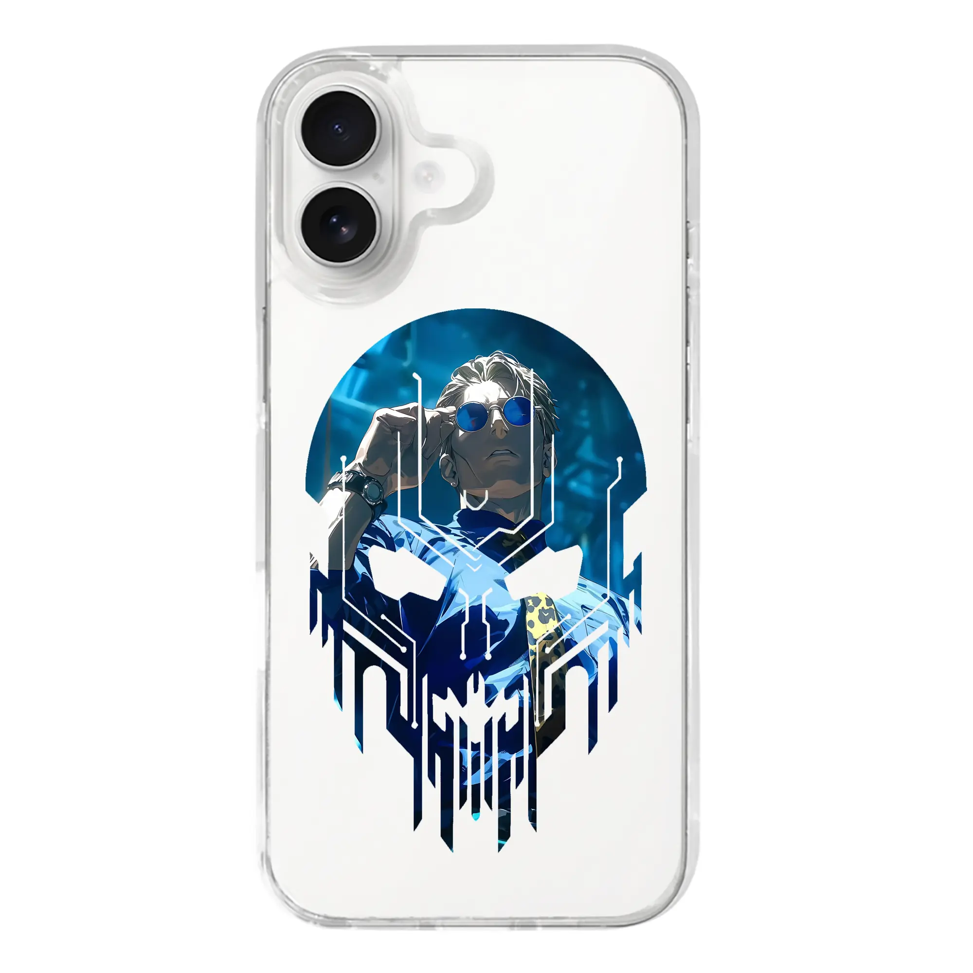 呪術廻戦 グッズ,七海 建人 - iPhone 17シリーズ 透明スマホケース – 薄型・耐衝撃・精密フィット保護カバー